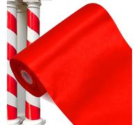 TONIFUL Cinta de raso ancha Cinta de tela de colores para cinta de regalo, apertura del lazo, gran apertura de cintas, para silla, boda, fiesta, decoración, día de San Valentín, Navidad, rojo, 15 cm x