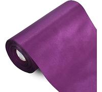 TONIFUL Cinta de satén morado de 6 pulgadasx22 yardas de ancho, cinta grande para ceremonias de corte de gran apertura, boda, cumpleaños, fiesta, regalo, lazos de coche, interiores o exteriores