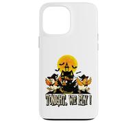 Tonight We Fly Funny Chicken Witches Halloween Humor Carcasa para iPhone 13 Pro MAX