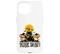 Tonight We Fly Funny Chicken Witches Halloween Humor Carcasa para iPhone 15