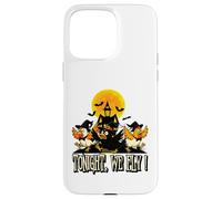 Tonight We Fly Funny Chicken Witches Halloween Humor Carcasa para iPhone 15 Pro MAX