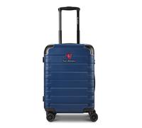 Tonino Lamborghini Milano 4 ruedas Maleta de cabina S 54 cm Con asa expansible azul