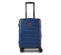 Tonino Lamborghini Milano 4 ruedas Trolley de cabina S 54 cm Con fuelle expandible azul