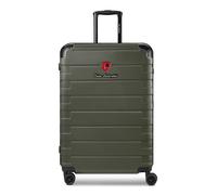 Tonino Lamborghini Milano 4 ruedas Trolley L 72 cm Con asa expansible verde oliva