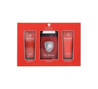 Tonino Lamborghini Sportivo Eau De Toilette 125 ml Spray Gel De Baño 100 ml Balsamo After Shave 100 ml