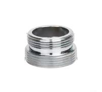 TONIXY 1 adaptador de aireador de grifo que convierte 14/16/18/20/22/24/26/28 mm a 22 mm para grifos de lavabo, control de flujo de agua para mejoras del hogar (18-22 macho)