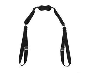 TONIXY 1 correa de hombro para tabla de remo, correa de mano ajustable para tabla de surf con almohadilla antideslizante de 8 cm, neopreno de nailon para tabla de kayak, negro (negro)