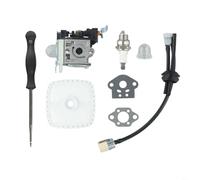 TONIXY 1 kit de carburador para soplador Echo Pb250 Pb-250Ln Es250, reemplaza a Zama Rb-K106 A021003660, goma de plástico de metal, mantenimiento de patio de jardín