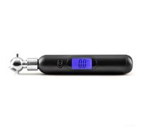 TONIXY 1 medidor digital de presión de neumáticos con retroiluminación LCD, rango de 5-100 psi, pantalla multiunidad, cuerpo ABS, para coche, bicicleta y motocicleta