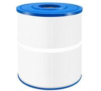 TONIXY 1 paquete de cartucho de filtro de spa, 65 pies cuadrados de repuesto para mascotas para unidad de relajación de agua, bandas de alta resistencia núcleo estable blanco