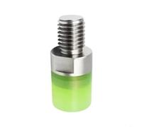 TONIXY 1 paquete de tornillo de acero inoxidable con posición de llave para bloque recubierto de poliuretano, roscas externas internas, verde M-3 a M-8 para uso mecánico industrial (M-8)