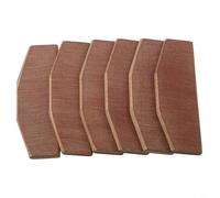 TONIXY 6 paletas neumáticas para llave CP 797-6 de 1 pulgada, compatible con la pieza KF138224, pieza de repuesto para herramientas de aire