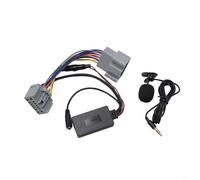 TONIXY Adaptador AUX de coche para Volvo C30 C70 S60 S80 V50 V70 XC70 XC90 Receptor de audio Cable Transmisión Material ABS Fácil de instalar Control Central Sin Accesorios