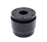 TONIXY Adaptador de liberación rápida para rueda de carreras MOZA TURN Simulador de transmisión directa de 55 mm 6 agujeros Hub de aleación de aluminio ligero 435G montaje seguro para sim Racing