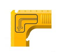 TONIXY Adaptador de manguera, accesorios para herramientas eléctricas, Adaptador de puerto de polvo de sierra de mesa, Colección de chips de alta on diseño de ajuste a presión (amarillo)