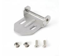 TONIXY Barras de soporte de gancho y bloqueo de motocicleta de acero inoxidable, funda de equipaje lateral y sujetadores de alforja para maletero de motocicleta o caja lateral (gancho trasero B)