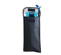 TONIXY Bolsa aislante de vejiga de agua para depósito de hidratación de 2 L, manga térmica, cubierta de tela Oxford, diseño autoadhesivo, se adapta a 41 x 19,5 cm, negro, senderismo, camping, ciclismo