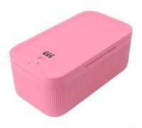 TONIXY Caja de almacenamiento con cerradura para teléfonos y aperitivos, fomenta un estilo de vida más saludable reduciendo las distracciones (harina de fresa)