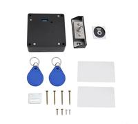 TONIXY Cerradura electrónica invisible para puertas de madera, cajones, armarios, cerradura inteligente con tarjeta IC, tecnología de desbloqueo NFC, sistema de seguridad sin llave