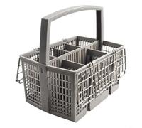 TONIXY Cesta de cubiertos de plástico gris para Bosch SMZ5100, para NEFF Z7863X0, para SIEMENS SZ73100, sustituye a 11018806, organizador de cubiertos para lavavajillas para uso doméstico y cocina