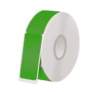 TONIXY Cinta de etiqueta térmica 109X12Mm Papel adhesivo de cable impermeable No requiere tinta, fuerte adherencia para organización de cables de fibra de red para D11 P11 P12 P15 D30 (verde)