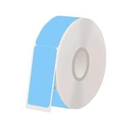 TONIXY Cinta de etiqueta térmica 109X12Mm Papel adhesivo de cable impermeable No requiere tinta, fuerte adherencia para organización de cables de fibra de red para D11 P11 P12 P15 D30 (azul)