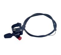 TONIXY Controlador de palanca de bloqueo remoto,Interruptor de bloqueo de horquilla delantera de bicicleta de montaña,Para Suntour para bicicleta de montaña RockShox Aleación de aluminio negro