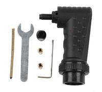 TONIXY Convertidor de ángulo recto Herramienta de fijación de 90 grados Convertidor de herramientas giratorias para Dremel Herramientas abrasivas amoladora para 4000 3000 8200 275