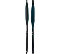 TONIXY Correa de acordeón de cuero ajustable para 16 a 120 graves hebillas de metal seguras franela suave transpirable cinturón de hombro 84-101 cm rojo verde negro para músicos (verde)