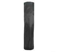 TONIXY Cubierta de almacenamiento vertical para aspiradora 210D PVC a prueba de polvo e impermeable cubierta protectora negra para limpiador, se adapta a la mayoría de 38 × 130 cm