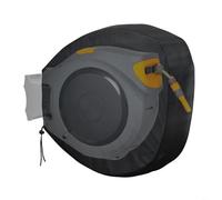 TONIXY Cubierta retráctil montada en la pared del carrete de la manguera del jardín impermeable 420D Oxford cubierta protectora 55×55×30cm