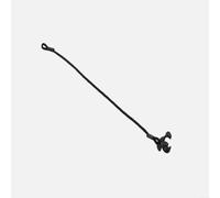 TONIXY Cuerda derecha o izquierda del estante del paquete, ABS negro correa del gancho del estante del equipaje, para Toyota Aygo 2014-2017, OEM 64367-0H010-B0