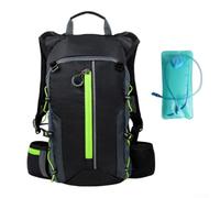 TONIXY Deportes Hidratación Mochila Con 3L Reservoir Ligero Running Pack Para Ciclismo Maratón Bicicleta de Montaña (verde)