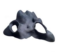 TONIXY Escondite de raíz de manglar sintético que ahorra espacio para acuario o terrario, hecho de polilactida a base de plantas con diseño de raíz texturizada de aspecto natural, seguro para peces