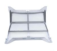 TONIXY Filtro para AEG, para secadoras Electrolux, compatible con modelo 807453901/9 8074539019, colador de pelusa de plástico blanco, 335 x 170 x 80 mm, 1 paquete