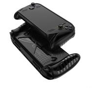 TONIXY Funda protectora para TPU con soporte plegable para ROG Ally-X para Xbox, Carcasa ligera a prueba de golpes (negro)