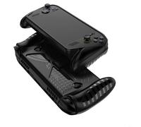 TONIXY Funda protectora para TPU con soporte plegable para ROG Ally-X para Xbox, Carcasa ligera a prueba de golpes (blanco)