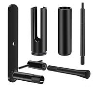 TONIXY Herramienta de extracción de cartucho de ducha de acero inoxidable para la serie 1200 122 1225, extractor de grifo a prueba de óxido con varilla roscada para reparación de fontanería de baño