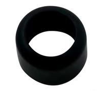 TONIXY Hexagonal de 1/4 pulgadas para puntas de impacto de goma protectora, cubierta de manga de prevención de desgarros para la mayoría de herramientas eléctricas, rojo (2 piezas)