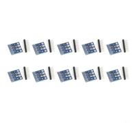 TONIXY INA226 Módulo de sensor de corriente bidireccional 36V I2C Monitor de potencia de voltaje para sistemas de gestión de baterías industriales PCB azul paquete de 10