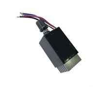 TONIXY Interruptor de perilla de velocidad de ventilador eléctrico continuo de 12 V/24 V, para controlador de motor PWM con disipador de calor para descongelación de calentador de coche y camión (con