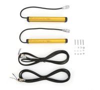 TONIXY Interruptor de sensor de cortina de luz de seguridad, salida Npn 10-30Vdc dispositivo de seguridad de rejilla de aleación de aluminio con opciones de haces 4/6/8/10/12, protección IP65 (4 haces