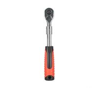 TONIXY Juego de 3 llaves de carraca con tamaños de 1/4, 3/8, 1/2 pulgadas, llave reversible de liberación rápida de 72 dientes, cabeza giratoria para espacios reducidos y reparación de automóviles (3