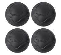 TONIXY Juego de 4 fundas para patas de silla de camping, patas de bola de goma para sillas de luna, estables en arena, hierba, rocas, suciedad, 22 mm, diámetro interior, verde, negro, amarillo, ligero