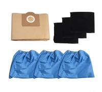 TONIXY Juego de bolsas de polvo de filtro de espuma, para aspiradora Einhell TC-VC 1800, kit de accesorios de repuesto para limpiador