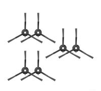 TONIXY Juego de cepillos laterales de repuesto para Trouver E30, para Aqua, RLE52SC Robot Aspirador, 6 unidades