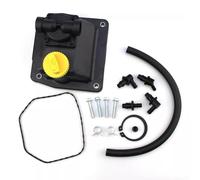 TONIXY Kit de bomba de combustible para cortacésped 2455910-S, repuesto para motores CH18-CH25, ECH630, ECH740, incluye tapa de válvula y conexiones de manguera, color negro