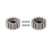 TONIXY Kit de piñón de accionamiento de 14 dientes (1 R + 1 L) con 2 pines para cortacésped, piezas de repuesto de metal para Brast, Daye, para GÜDE, para HECHT, para ROTENBACH