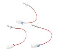 TONIXY Kit de termistor de secadora para LG y KENMORE, piezas de repuesto 6323EL2001B 6931EL3003D 6931EL3001E, fija sin calor largo tiempo de secado, plástico blanco de 7.8 pulgadas (3 piezas)