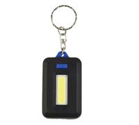 TONIXY Llavero compacto de montañismo, linterna LED para acampar al aire libre, senderismo, pesca y lectura nocturna, iluminación portátil de 3 modos con haz ancho y diseño (azul)